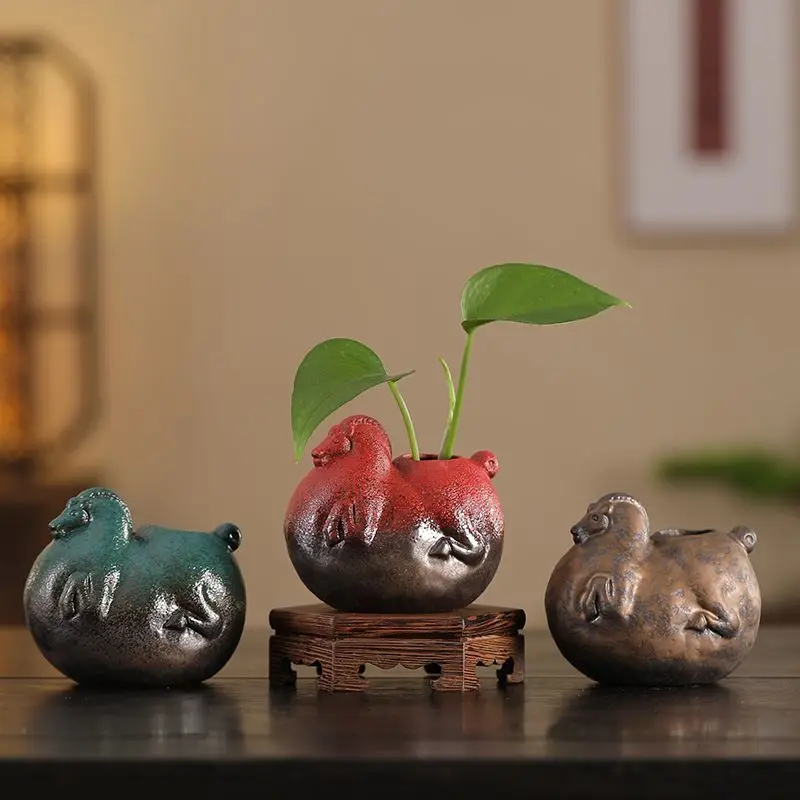 Floral Vase Decoration, Living Room Style Chinese Ceramic Hydroponic Pothos Plant Arrangement, Home Decorative Item Flower Vase
Floral Vase Decoration, Living Room Style Chinese Ceramic Hydroponic Pothos Plant Arrangement, Home Decorative Item Flower Vase