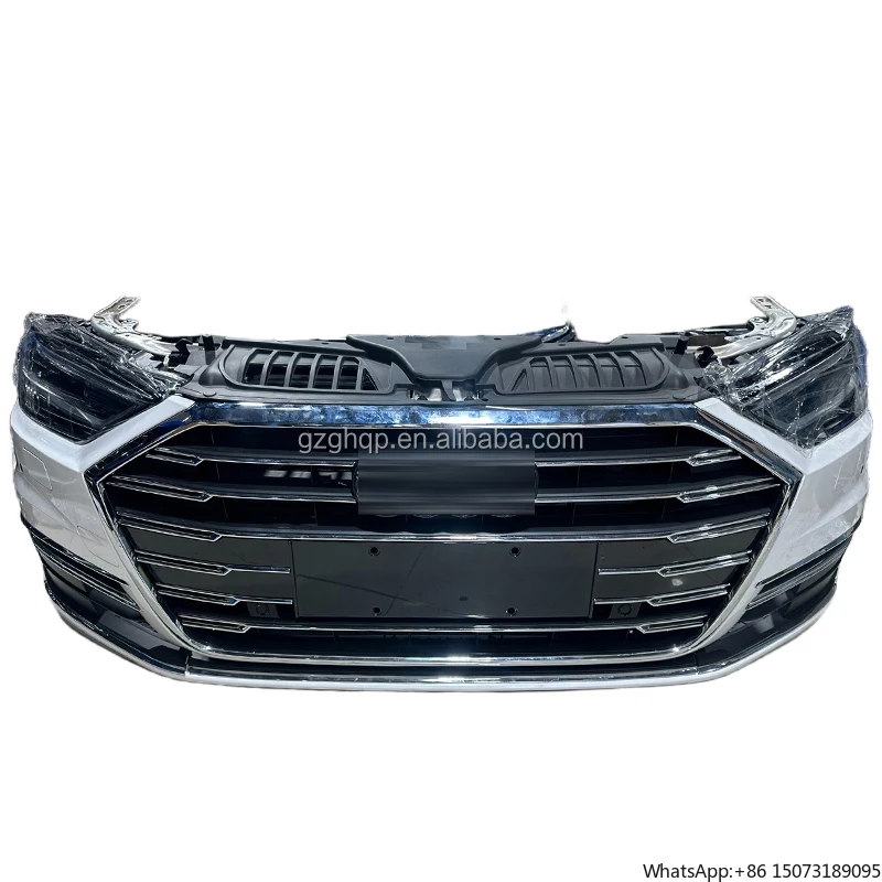 Original High Quality A8L D5 Front Bumper Radiator Cooling Bodykit White 2018-2022 Assembly with Grille for Vehicles
Original High Quality A8L D5 Front Bumper Radiator Cooling Bodykit White 2018-2022 Assembly with Grille for Vehicles