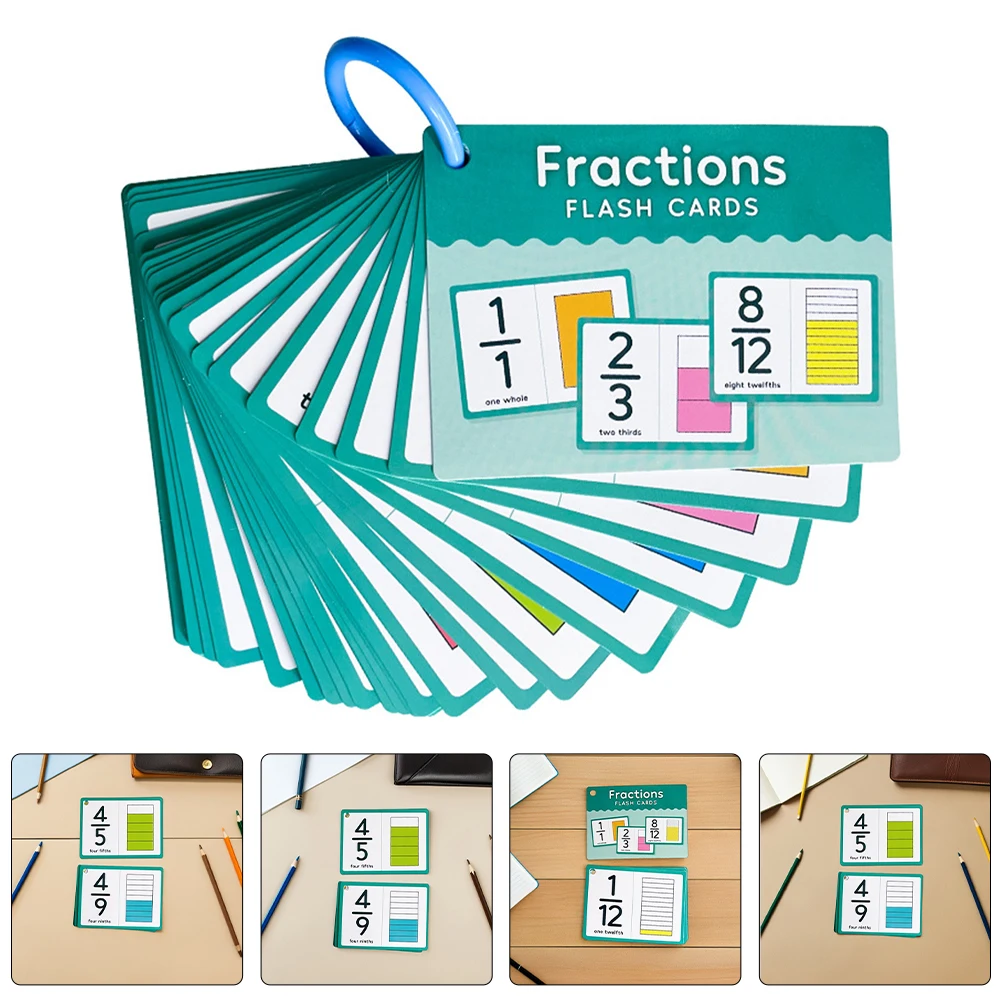 1 set Fraction Learning Flash Cards Math Education Tools For Kindergarten Primary School Enhance Memory Skills Visual
1 set Fraction Learning Flash Cards Math Education Tools For Kindergarten Primary School Enhance Memory Skills Visual