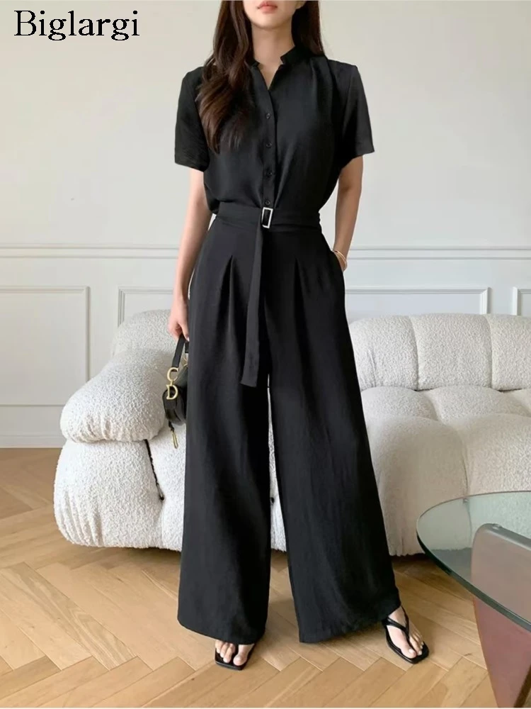 Summer Jumpsuit Women Slim Waist Fashion Casual Ladies Jumpsuits Korean Style Loose Wide Leg Woman Jumpsuit
Summer Jumpsuit Women Slim Waist Fashion Casual Ladies Jumpsuits Korean Style Loose Wide Leg Woman Jumpsuit
