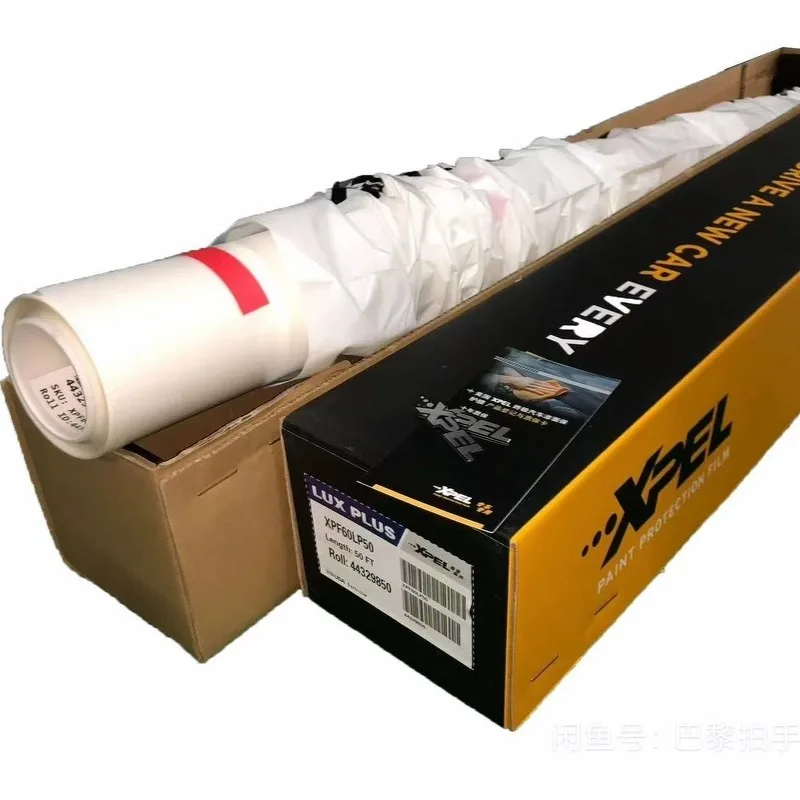 1.52X15M 1 Roll Original Ultra Glossy Black XPEL LUX PLUS TPU PPF Paint Protection Film 10-year warranty Full Auto Coverage
1.52X15M 1 Roll Original Ultra Glossy Black XPEL LUX PLUS TPU PPF Paint Protection Film 10-year warranty Full Auto Coverage
