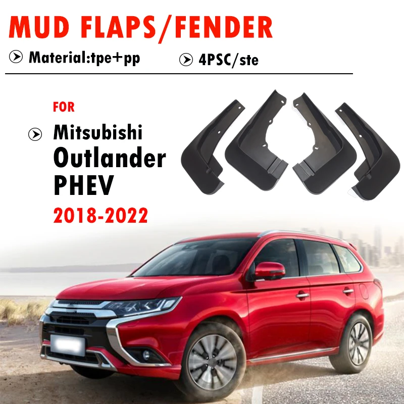 For Mitsubishi Outlander PHEV Mudguard Fender Mud Flaps Guards Splash Mudflaps Car Accessories 4pcs 2018 2019 2020 2021
For Mitsubishi Outlander PHEV Mudguard Fender Mud Flaps Guards Splash Mudflaps Car Accessories 4pcs 2018 2019 2020 2021