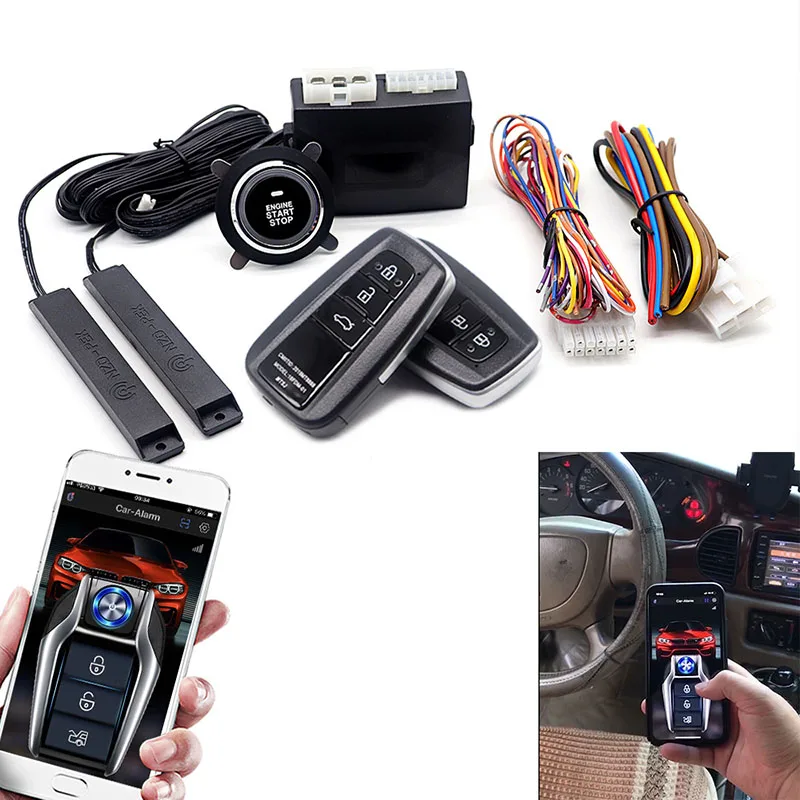 Car Remote Start System Mobile Phone Control Car One Click Start Modification Keyless Entry
Car Remote Start System Mobile Phone Control Car One Click Start Modification Keyless Entry