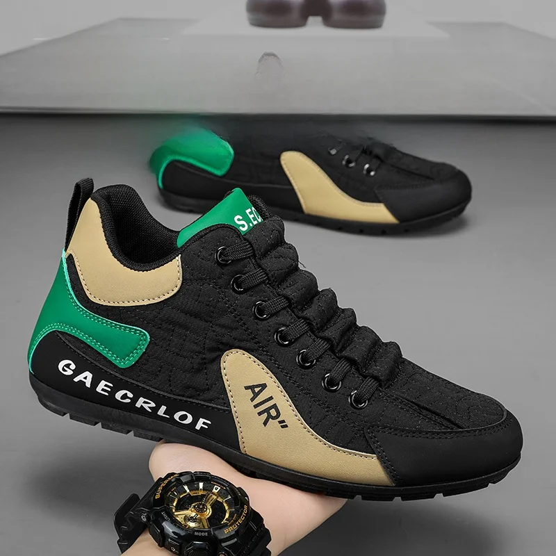 Qiaozhou Hydrogen Cloud Limited Edition Men's Running Shoes Leather Surface Dad Sneakers Versatile Casual Footwear for Teens
Qiaozhou Hydrogen Cloud Limited Edition Men's Running Shoes Leather Surface Dad Sneakers Versatile Casual Footwear for Teens