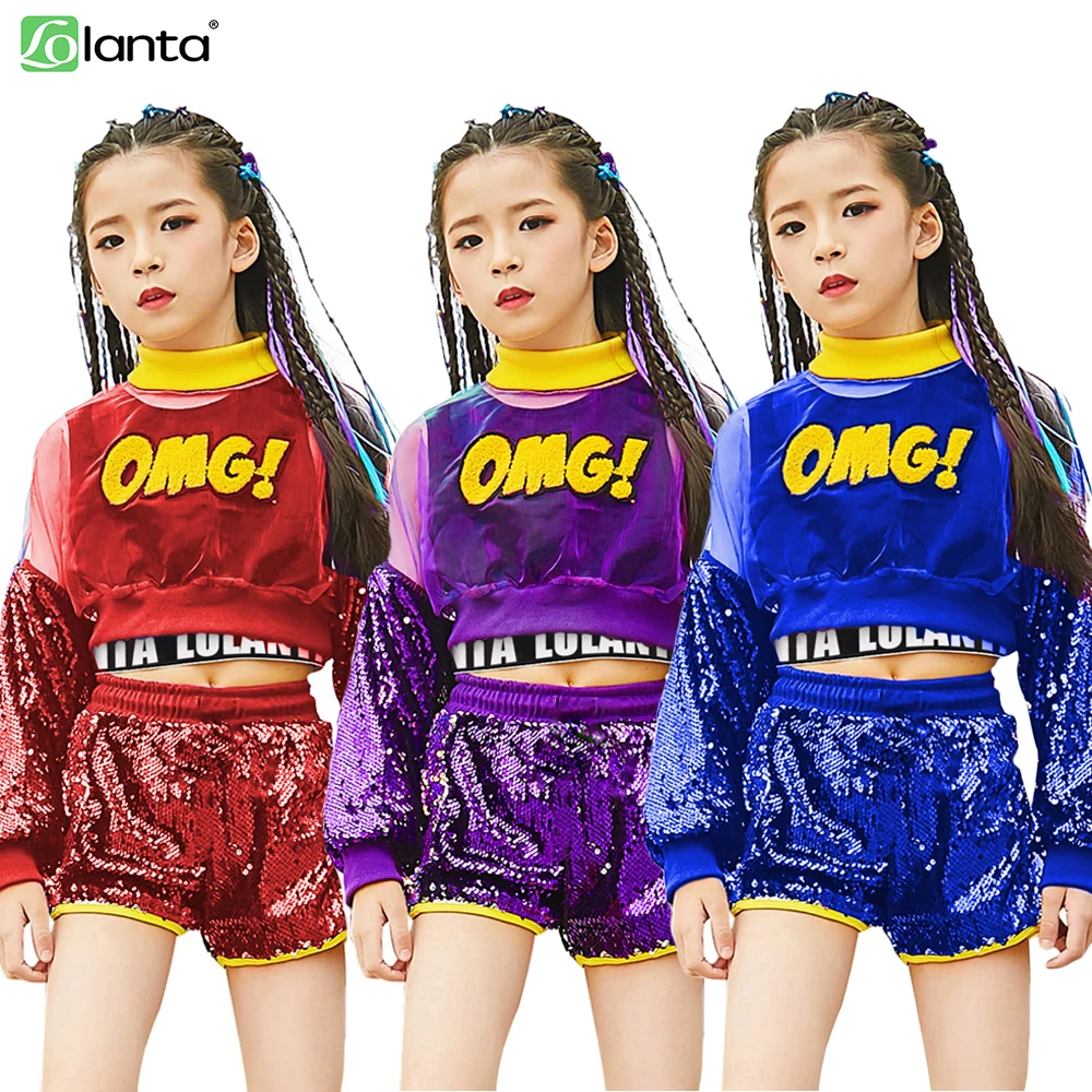LOlanta Kids Girls Purple Sequin Dance Costumes Mesh Top Shorts with Tank Vest Kids Hip Hop Dance Outfits Clothes 5-12 Years
LOlanta Kids Girls Purple Sequin Dance Costumes Mesh Top Shorts with Tank Vest Kids Hip Hop Dance Outfits Clothes 5-12 Years