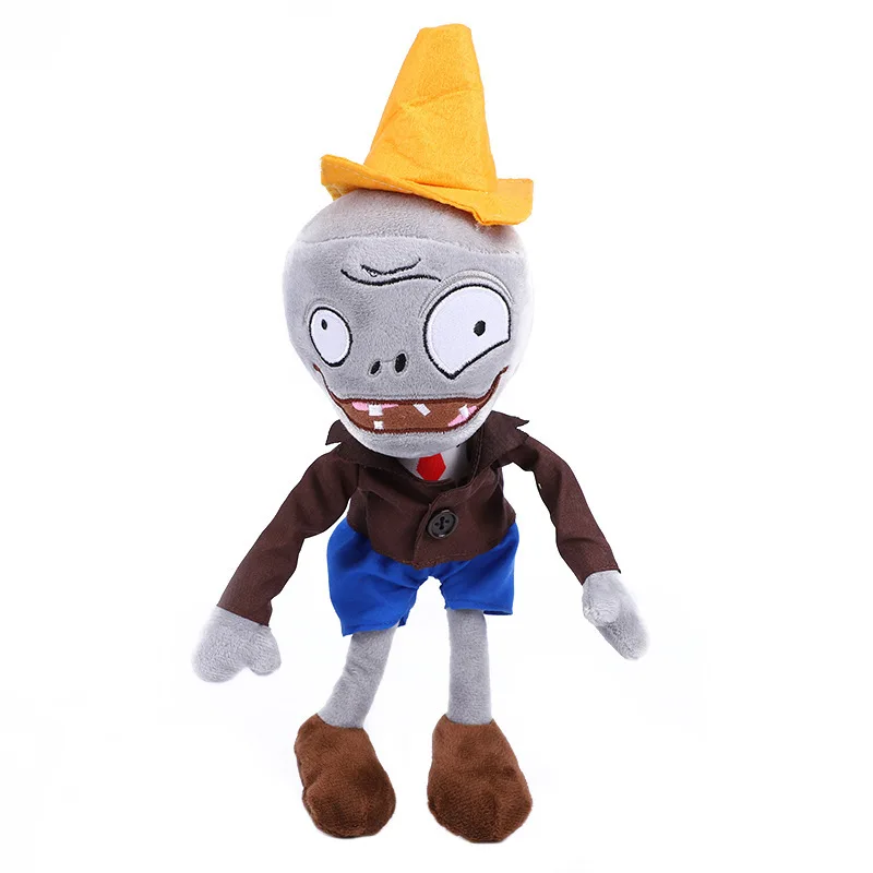 Плюшевая игрушка 30 см Plants vs. Zombies: Конусголовый зомби, мягкая кукла для декора комнаты, подарок на день рождения для детей
Плюшевая игрушка 30 см Plants vs. Zombies: Конусголовый зомби, мягкая кукла для декора комнаты, подарок на день рождения для детей