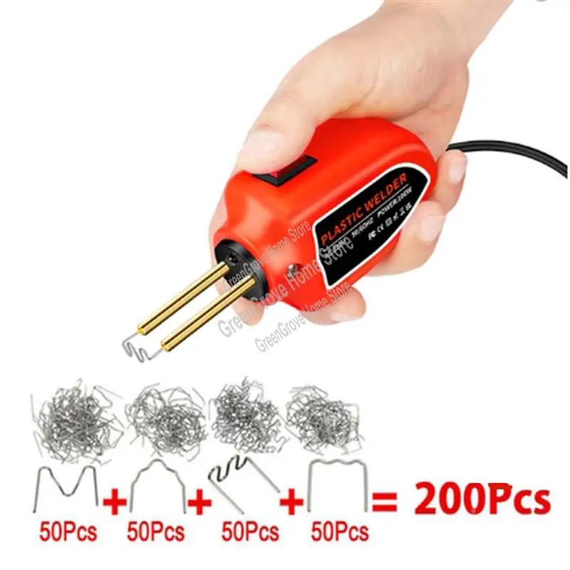 Portable Mini Hot Staplers Plastic Welding Machine Car Bumper Repair Kit Handheld Kit Auto Dents Repair EU Plug Red Easy To Use-
Portable Mini Hot Staplers Plastic Welding Machine Car Bumper Repair Kit Handheld Kit Auto Dents Repair EU Plug Red Easy To Use-