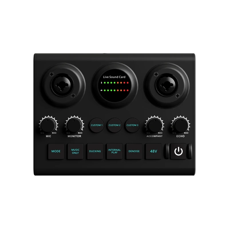 Hot Selling-Microphone Sound Card Live Sound Card Singing Performance Sound Card For Microphones And Musical Instruments,Microph
Hot Selling-Microphone Sound Card Live Sound Card Singing Performance Sound Card For Microphones And Musical Instruments,Microph