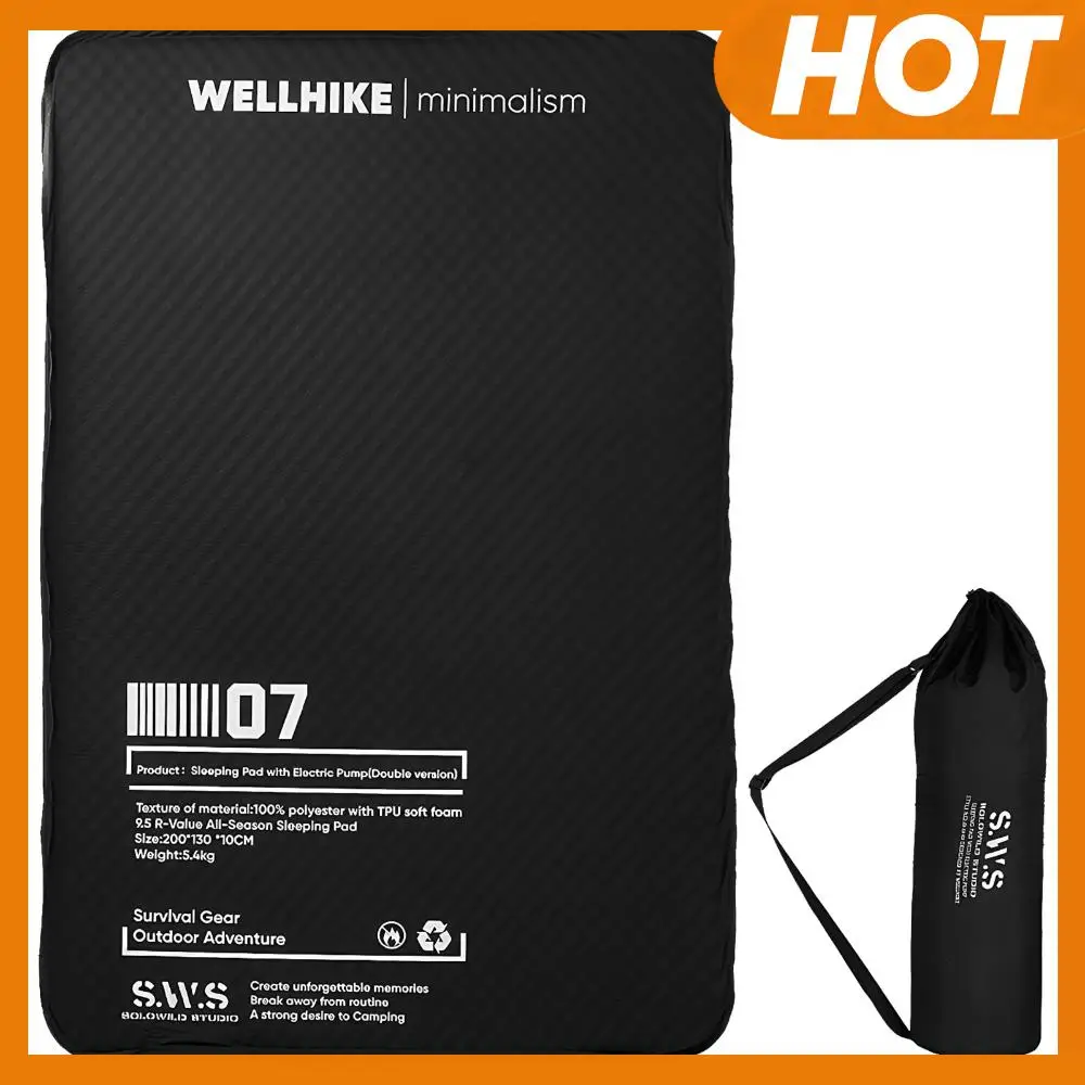 Double Inflatable Sleeping Mat with Pump Inflatable Camping Mat Portable Camping Inflatable Pad for Backpacking Hiking Traveling
Double Inflatable Sleeping Mat with Pump Inflatable Camping Mat Portable Camping Inflatable Pad for Backpacking Hiking Traveling