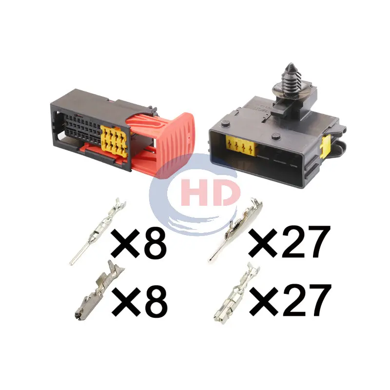 1-20 sets auto 35pin auto wiring harness plug cable electric plug connector HD351-0.6-1.5-11 98495-0020
1-20 sets auto 35pin auto wiring harness plug cable electric plug connector HD351-0.6-1.5-11 98495-0020