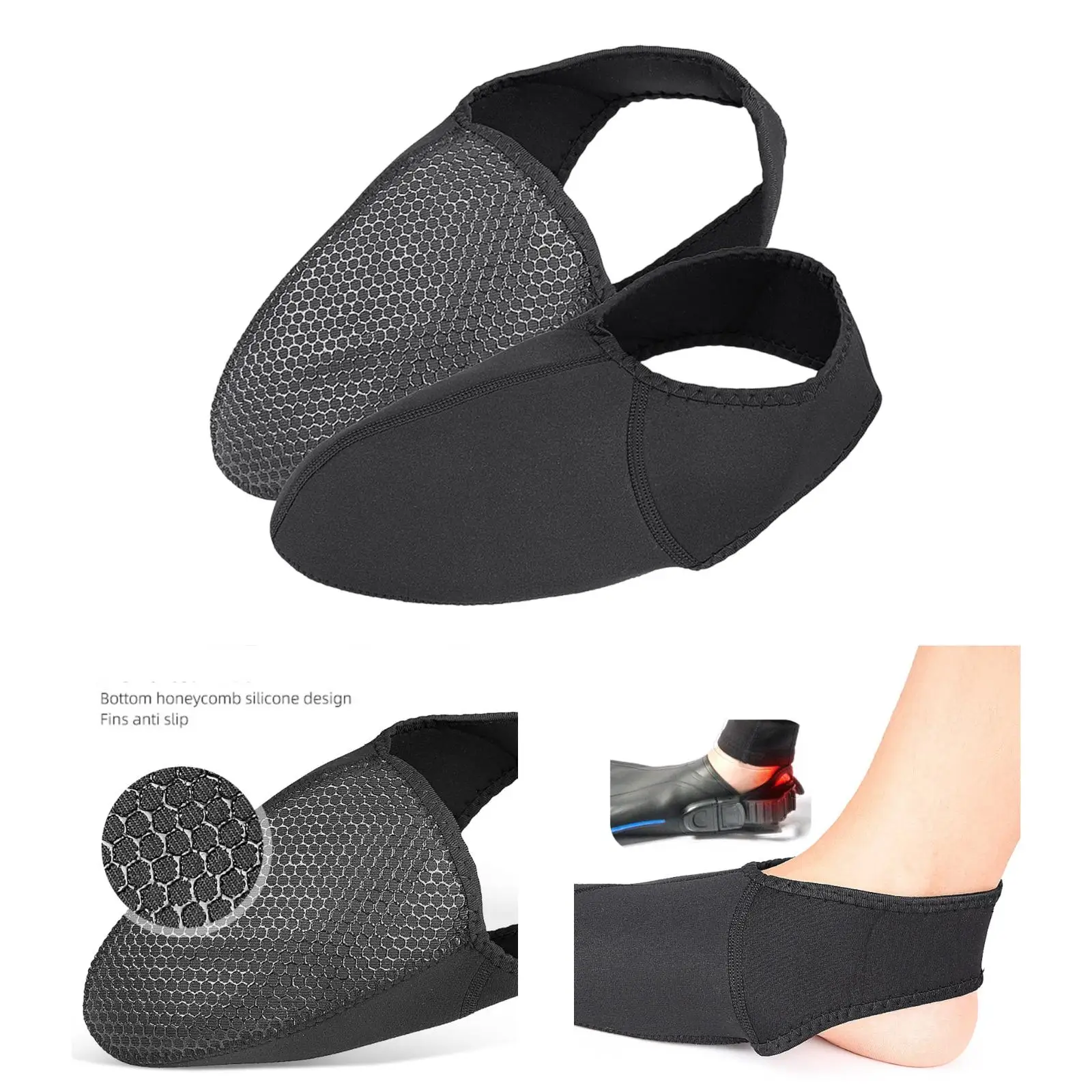 1 Pair, Low Cut Fin Socks Water Sport Socks, Prevent Blisters Easy to Wear, Wear Resistant Practical, Heel Protection Anti Slip
1 Pair, Low Cut Fin Socks Water Sport Socks, Prevent Blisters Easy to Wear, Wear Resistant Practical, Heel Protection Anti Slip