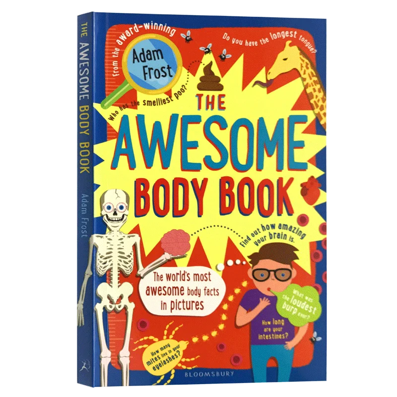 The Awesome Body Book, Children's books aged 7 8 9 10 11 English Popular science picture books, 9781408862353
The Awesome Body Book, Children's books aged 7 8 9 10 11 English Popular science picture books, 9781408862353