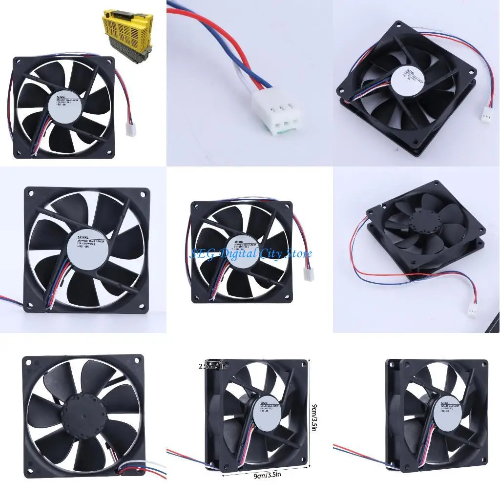 U75B 3414NL 24V Охлаждающий вентилятор, эффективный для корпуса компьютера, ноутбука, улучшенная циркуляция воздуха
U75B 3414NL 24V Охлаждающий вентилятор, эффективный для корпуса компьютера, ноутбука, улучшенная циркуляция воздуха