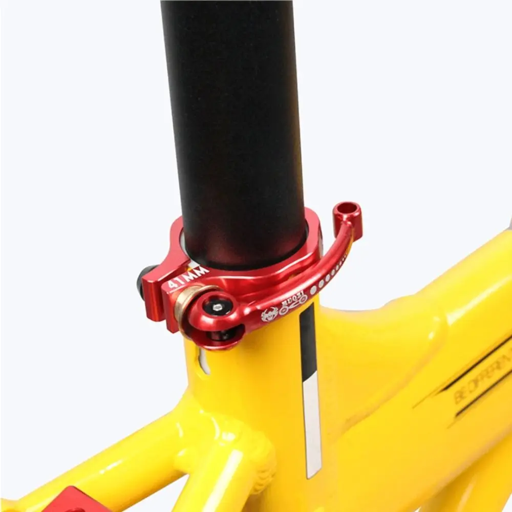 Aluminium Alloy Bike Seat Post Clamp 40/41mm Quick Release Bike Seat Tube Clamp Ultralight Clamping Bicycle Saddle Clip MTB
Aluminium Alloy Bike Seat Post Clamp 40/41mm Quick Release Bike Seat Tube Clamp Ultralight Clamping Bicycle Saddle Clip MTB