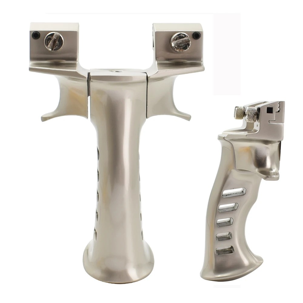 High Quality All Metal Alloy Slingshot Aluminum Alloy + Zinc Alloy Hollow Polished Professional Sling Hunting Shooting
High Quality All Metal Alloy Slingshot Aluminum Alloy + Zinc Alloy Hollow Polished Professional Sling Hunting Shooting