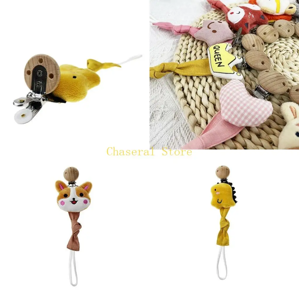 E7CE Baby Pacifier Clip for Infant Newborn Toddlers Cotton Wooden Pacifiers Chain Nipple Soother Dummy Holder Shower Gift
E7CE Baby Pacifier Clip for Infant Newborn Toddlers Cotton Wooden Pacifiers Chain Nipple Soother Dummy Holder Shower Gift