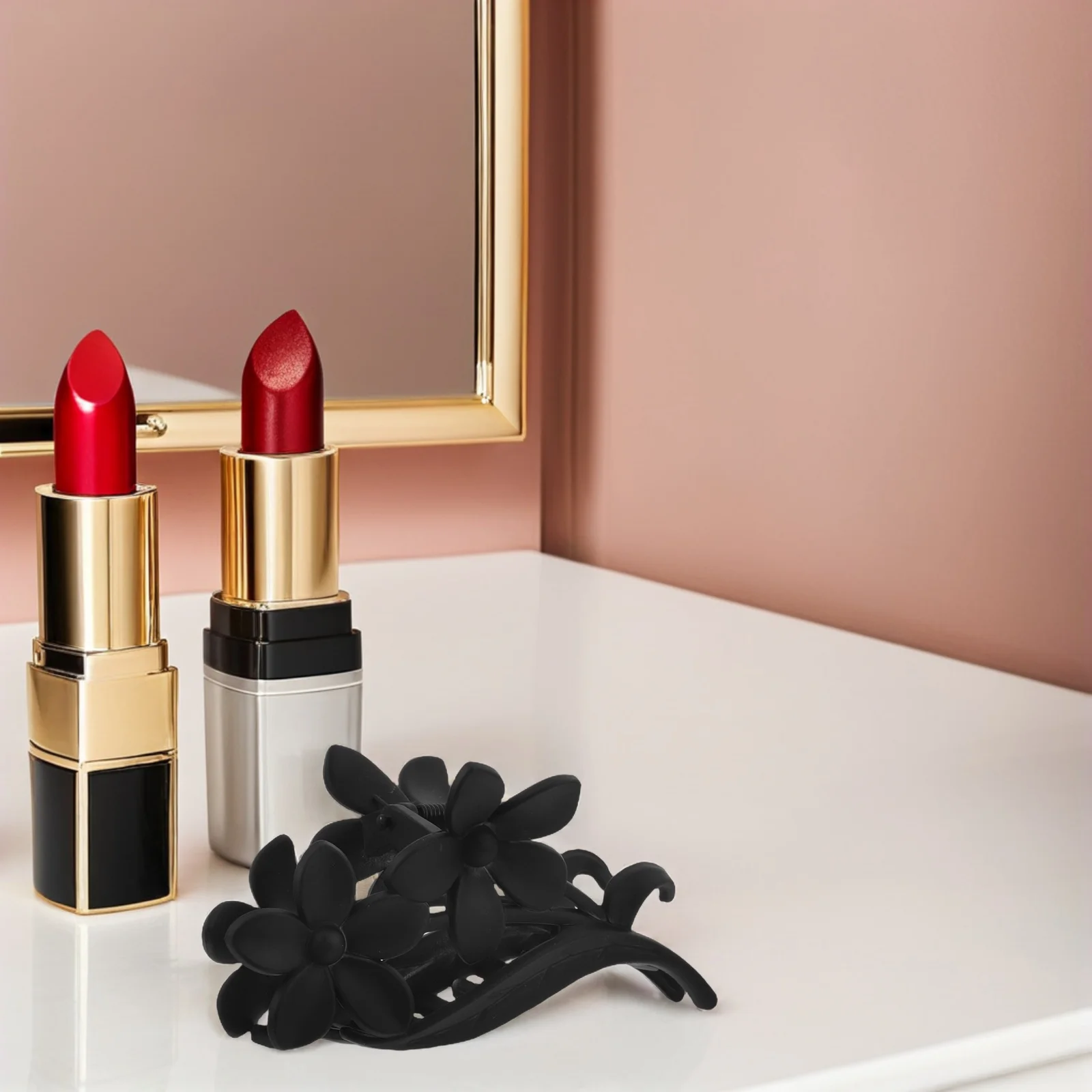 4Pcs Vintage Flower Claw Clips Matte Surface Non Slip Hair Accessories Durable Hold for Thick Thin Hair Daily Holiday Use 
4Pcs Vintage Flower Claw Clips Matte Surface Non Slip Hair Accessories Durable Hold for Thick Thin Hair Daily Holiday Use