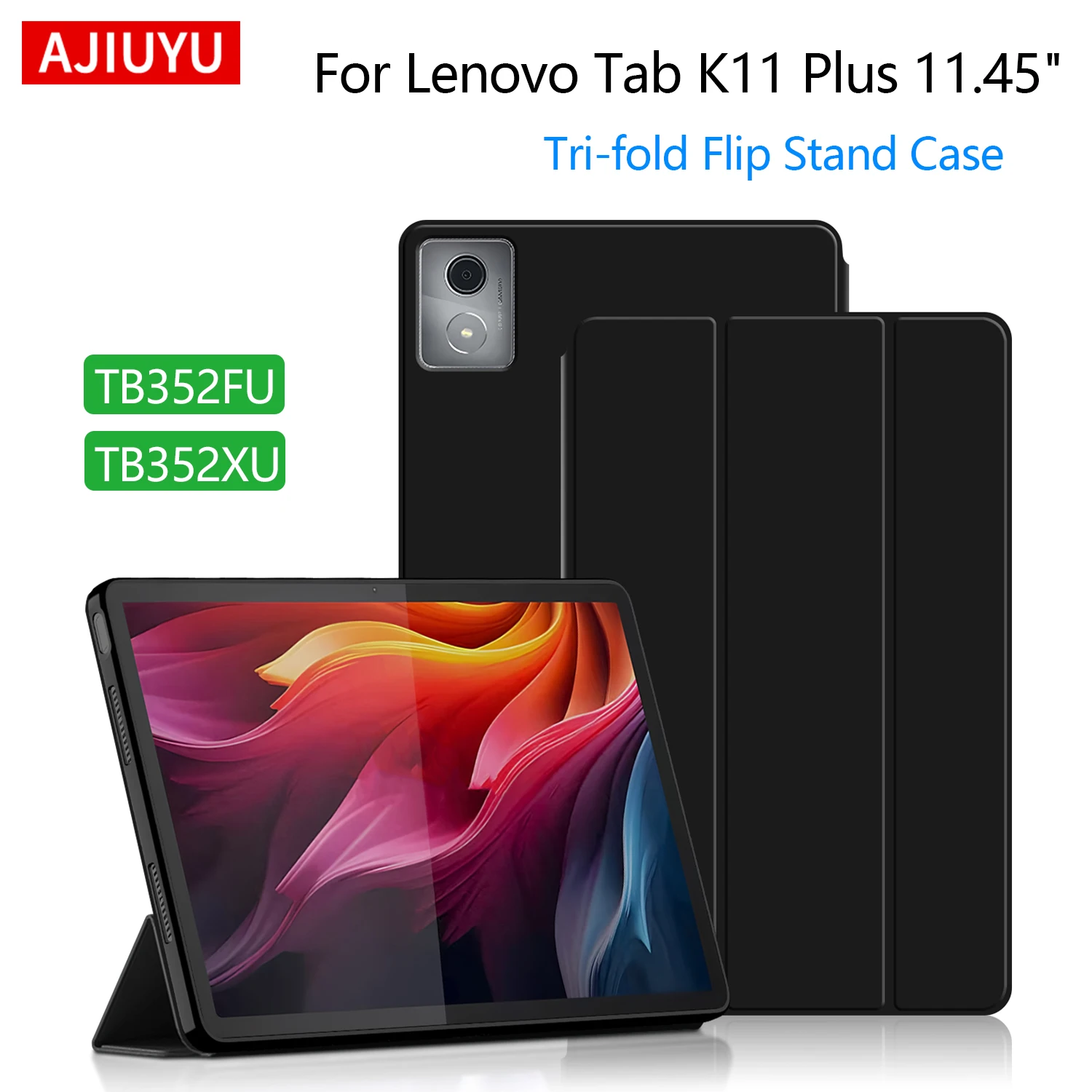 Case For Lenovo Tab K11 Plus 11.45 Inch Cover PU Leather Soft Back Stand Tablet Shell For Tab K11 Plus TB352FU Protective Case
Case For Lenovo Tab K11 Plus 11.45 Inch Cover PU Leather Soft Back Stand Tablet Shell For Tab K11 Plus TB352FU Protective Case