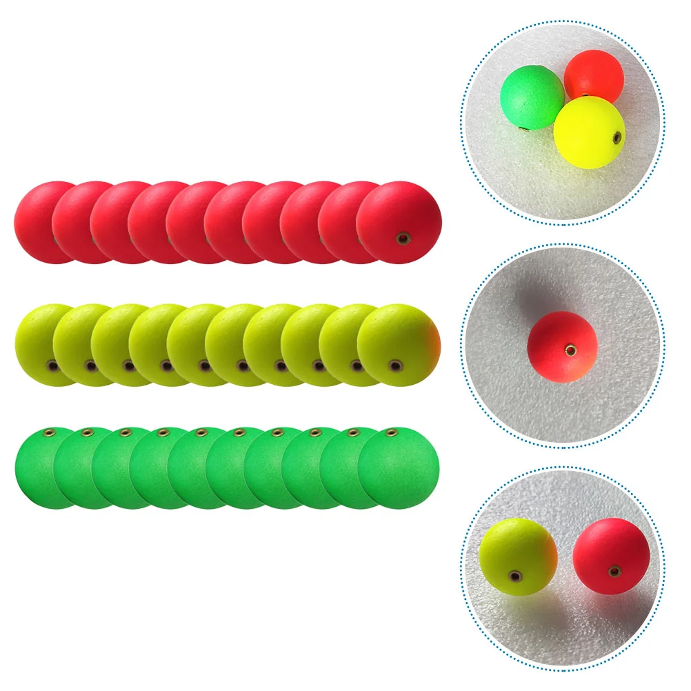30 Pcs Fishing Float Floating Foam Balls Water Bottle Buoy Pitcher Bals Floaters for Lure Floats Circle
30 Pcs Fishing Float Floating Foam Balls Water Bottle Buoy Pitcher Bals Floaters for Lure Floats Circle