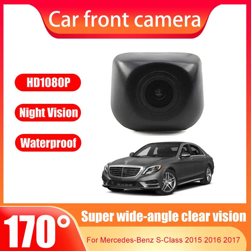 CCD Car Front View Camera Night Vision Waterproof Safety 170° wide-angle For Mercedes-Benz S-Class 2015 2016 2017
CCD Car Front View Camera Night Vision Waterproof Safety 170° wide-angle For Mercedes-Benz S-Class 2015 2016 2017