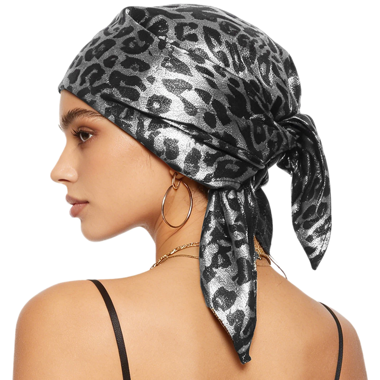 Metallic Shiny Square Headscarf American Retro 90s Hip-hop Turban Hat Head Wrap for Festivals Streetwear
Metallic Shiny Square Headscarf American Retro 90s Hip-hop Turban Hat Head Wrap for Festivals Streetwear
