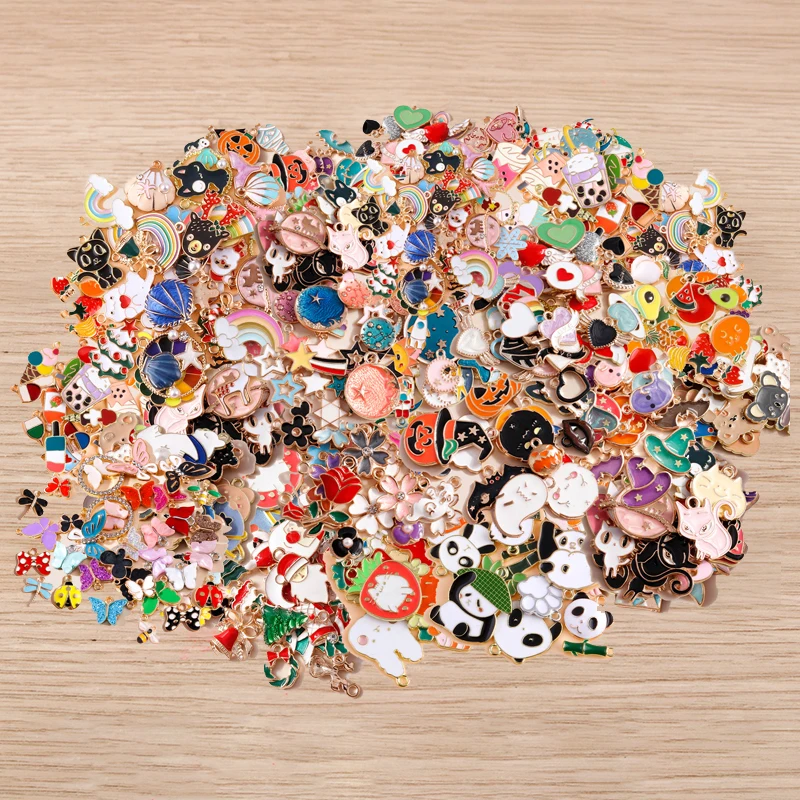 Tusember Mixed Gold Color Alloy Enamel Cute Heart Flower Fruit Charms Pendants For DIY Earrings Bracelet Jewelry Accessories
Tusember Mixed Gold Color Alloy Enamel Cute Heart Flower Fruit Charms Pendants For DIY Earrings Bracelet Jewelry Accessories