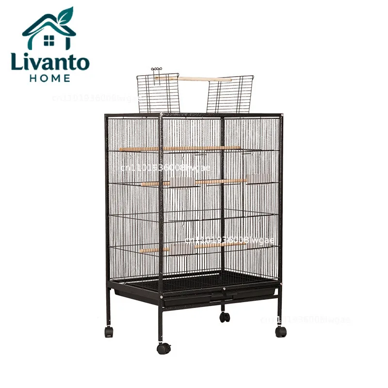 Large Outdoor Parrot Cage for Cockatiels Budgies Flight Aviary for Lovebirds Giant Bird House with Stand Iron Wire Finch Habitat
Large Outdoor Parrot Cage for Cockatiels Budgies Flight Aviary for Lovebirds Giant Bird House with Stand Iron Wire Finch Habitat