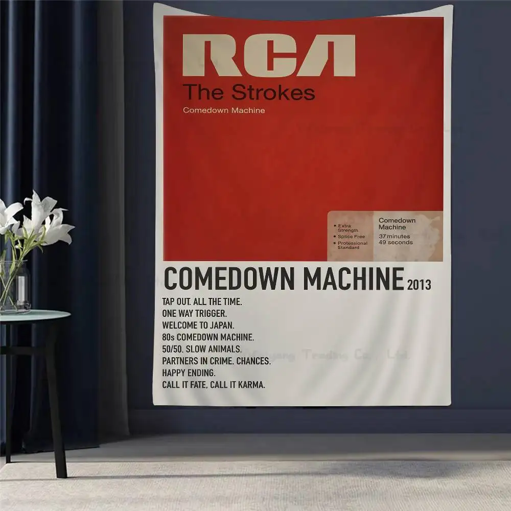 Pop Rock The Strokes Hippie Wall Hanging Tapestries Art Science Fiction Room Home Decor Kawaii Room Decor
Pop Rock The Strokes Hippie Wall Hanging Tapestries Art Science Fiction Room Home Decor Kawaii Room Decor