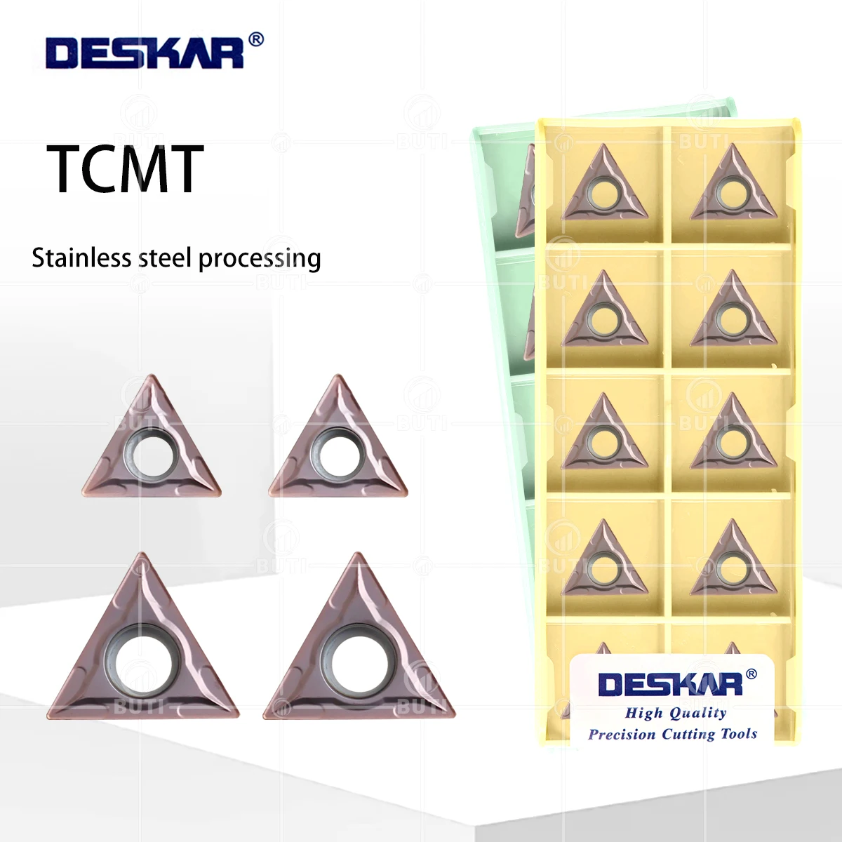 DESKAR 100% Original TCMT110204 LF6118 TCMT110208 TCMT16T304 TCMT16T308 LF6018 CNC Alloy Turning Blade Processing Stainles Steel
DESKAR 100% Original TCMT110204 LF6118 TCMT110208 TCMT16T304 TCMT16T308 LF6018 CNC Alloy Turning Blade Processing Stainles Steel