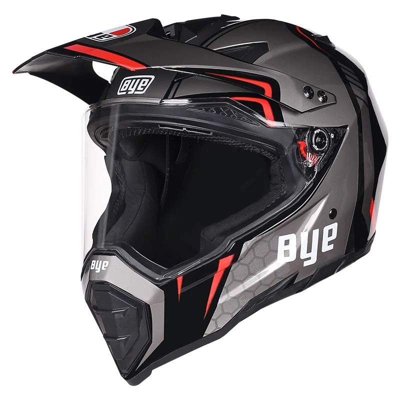 Road Off-road Motorcycle Helmet Men's Electric Car Rally Helmet Full-coverage Cap Personality Full Helmet Four Seasons Universal 
Road Off-road Motorcycle Helmet Men's Electric Car Rally Helmet Full-coverage Cap Personality Full Helmet Four Seasons Universal