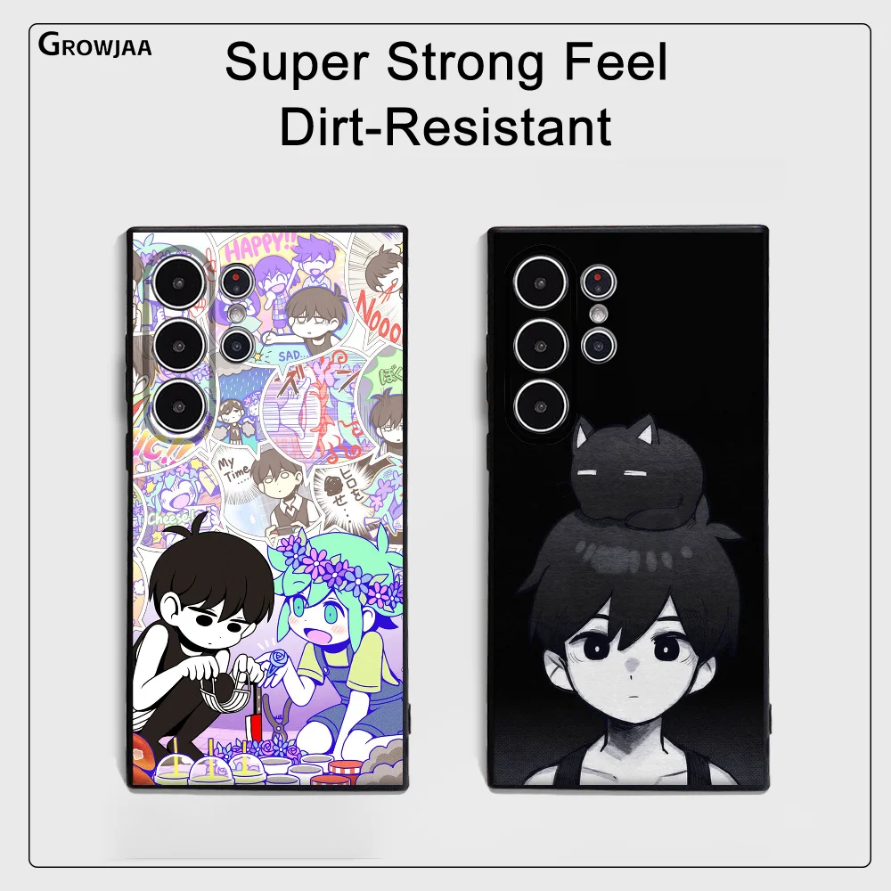 O-Omori Game Anime Phone Case Samsung Galaxy S25 S24 S22 S23 Ultra S21 S20 Plus 5G Frosted Non-Slip Full Cover Soft Case
O-Omori Game Anime Phone Case Samsung Galaxy S25 S24 S22 S23 Ultra S21 S20 Plus 5G Frosted Non-Slip Full Cover Soft Case