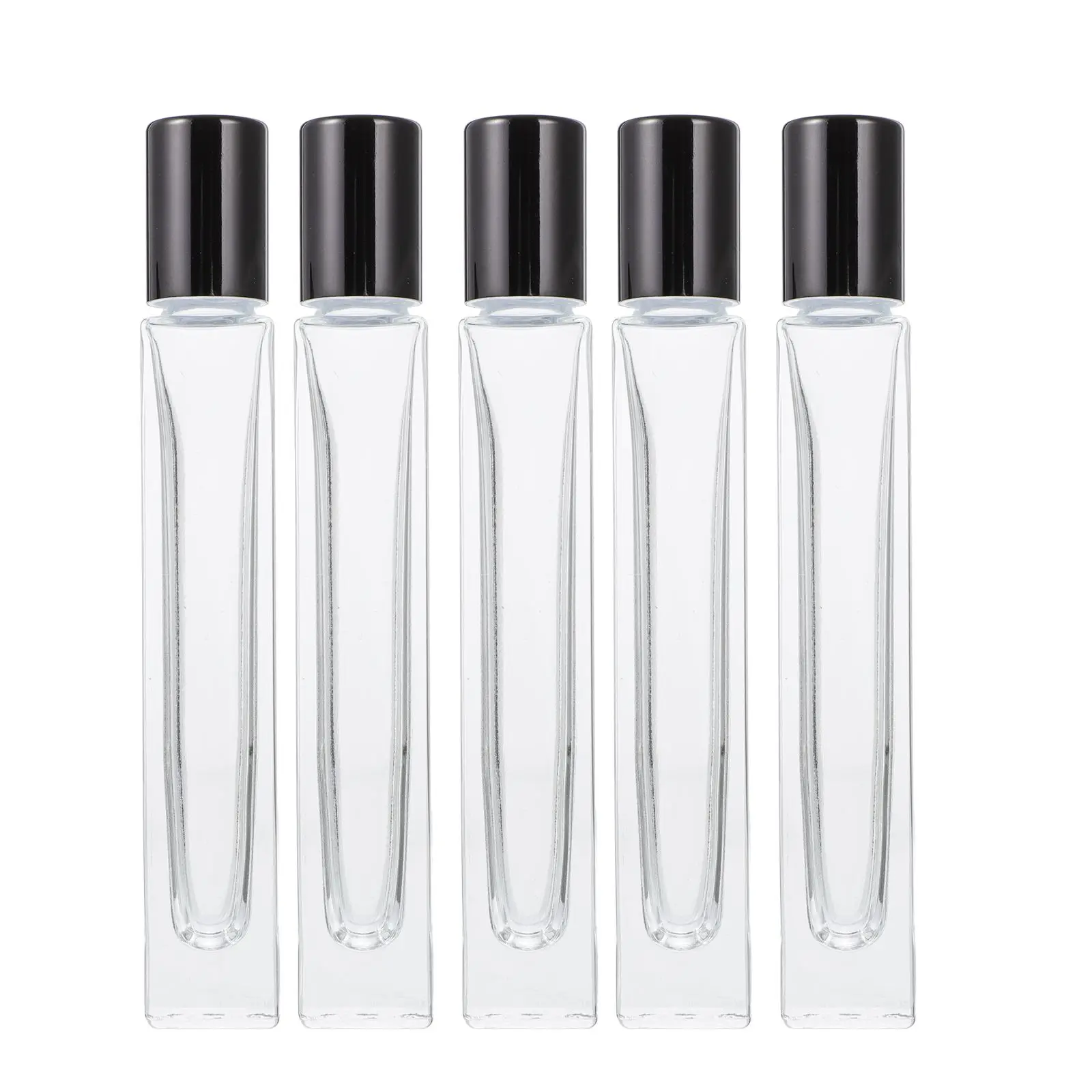 5 Pcs Roller Perfume Bottle Tiny Glass Oil Vial Essential Bottles for Oils Black Travel
5 Pcs Roller Perfume Bottle Tiny Glass Oil Vial Essential Bottles for Oils Black Travel