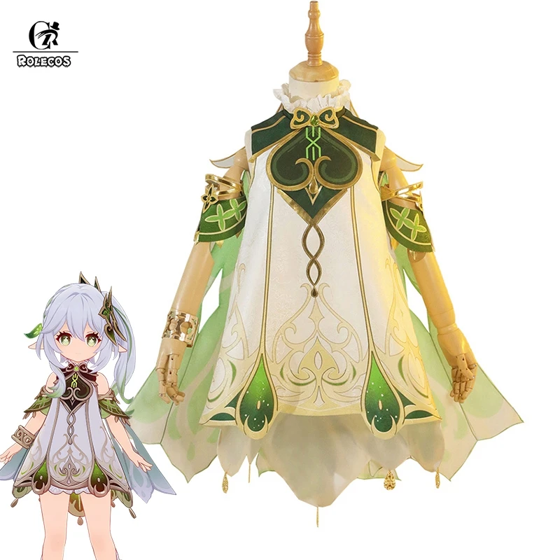 ROLECOS Game Genshin Impact Nahida Cosplay Costume Genshin Kusanali Cosplay Suit Halloween Costume for Kids Girls Outfit
ROLECOS Game Genshin Impact Nahida Cosplay Costume Genshin Kusanali Cosplay Suit Halloween Costume for Kids Girls Outfit