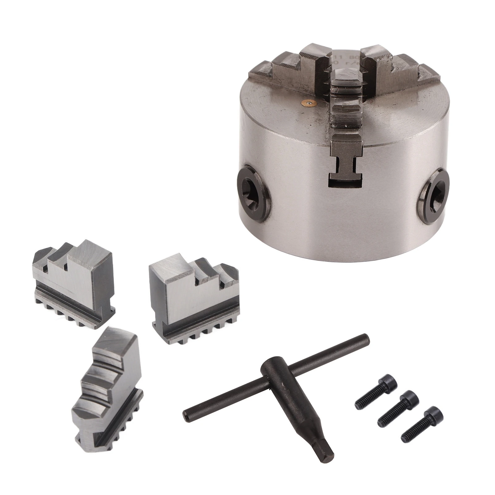 3inch SANOU K11‑80 3‑Jaw Self Centering Lathe Chuck 80mm Diameter 3‑Jaw Self Centering Chuck Chuck Lathe Parts Lathe Chuck
3inch SANOU K11‑80 3‑Jaw Self Centering Lathe Chuck 80mm Diameter 3‑Jaw Self Centering Chuck Chuck Lathe Parts Lathe Chuck