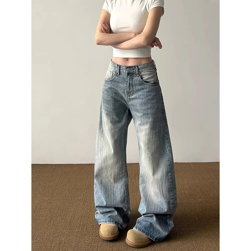 ZHIZOU Women Blue Baggy Y2k Jeans Japanese 2000s Style Boyfriend Jean Pants Vintage Harajuku Oversize Denim Trousers Autumn 2025
ZHIZOU Women Blue Baggy Y2k Jeans Japanese 2000s Style Boyfriend Jean Pants Vintage Harajuku Oversize Denim Trousers Autumn 2025