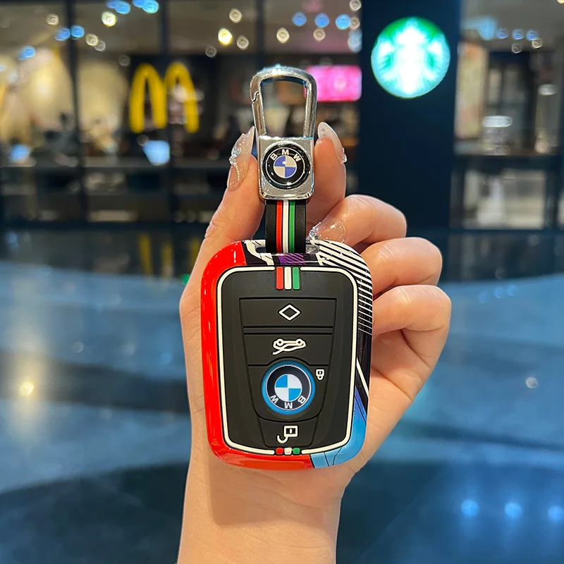 Car Metal Remote Key Cover Case Shell Fob For BMW F20 G20 G30 X1 X3 X4 X5 G05 X6 X7 G11 F15 F16 G01 Auto Accessories Keychain
Car Metal Remote Key Cover Case Shell Fob For BMW F20 G20 G30 X1 X3 X4 X5 G05 X6 X7 G11 F15 F16 G01 Auto Accessories Keychain