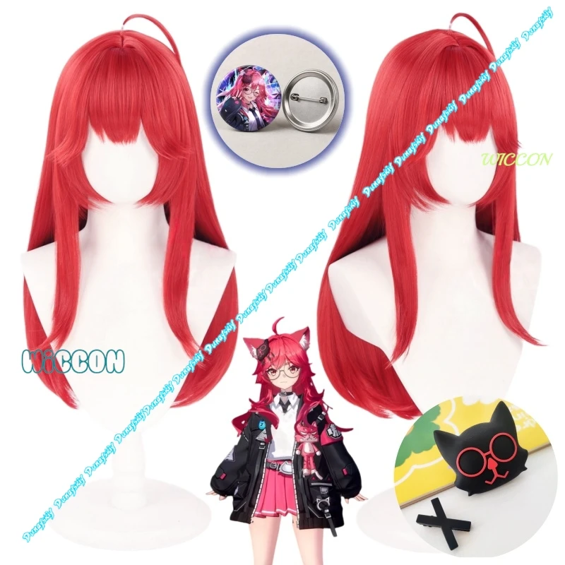 Long Red Cosplay Wig Ear Set Nanally Coluccis Neverness To Everness Female Theme Party Dress Up Props
Long Red Cosplay Wig Ear Set Nanally Coluccis Neverness To Everness Female Theme Party Dress Up Props