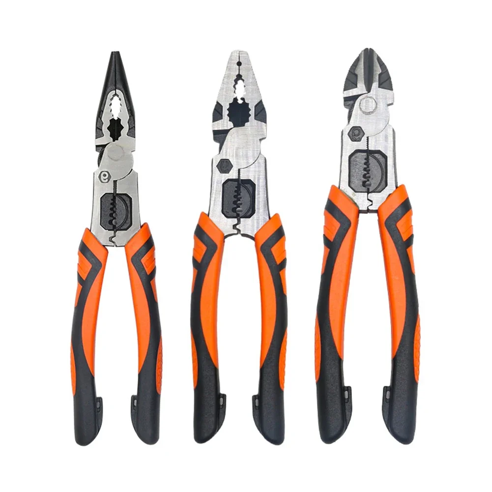 3pcs Wire Stripping Cutting Pliers Electrician Pliers Wire Stripping Cutting Tools Line Crimping Cutting Pointed Nose Pliers
3pcs Wire Stripping Cutting Pliers Electrician Pliers Wire Stripping Cutting Tools Line Crimping Cutting Pointed Nose Pliers