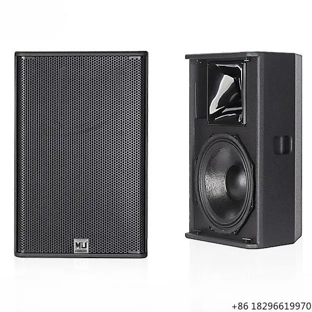 15 Inch Two-Way Stage Speaker 8 Ohm Impedance Professional Audio System Heavy Bass Live Show Karaoke Loudspeaker
15 Inch Two-Way Stage Speaker 8 Ohm Impedance Professional Audio System Heavy Bass Live Show Karaoke Loudspeaker