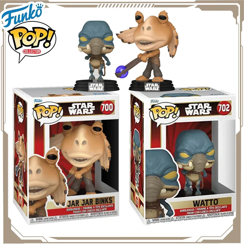 Funko POP Original Star Wars Anime Figure Watto JAR JAR BINKS Booma Bal Action Figure Toys for Boys Girls Kids Gift Ornaments
Funko POP Original Star Wars Anime Figure Watto JAR JAR BINKS Booma Bal Action Figure Toys for Boys Girls Kids Gift Ornaments