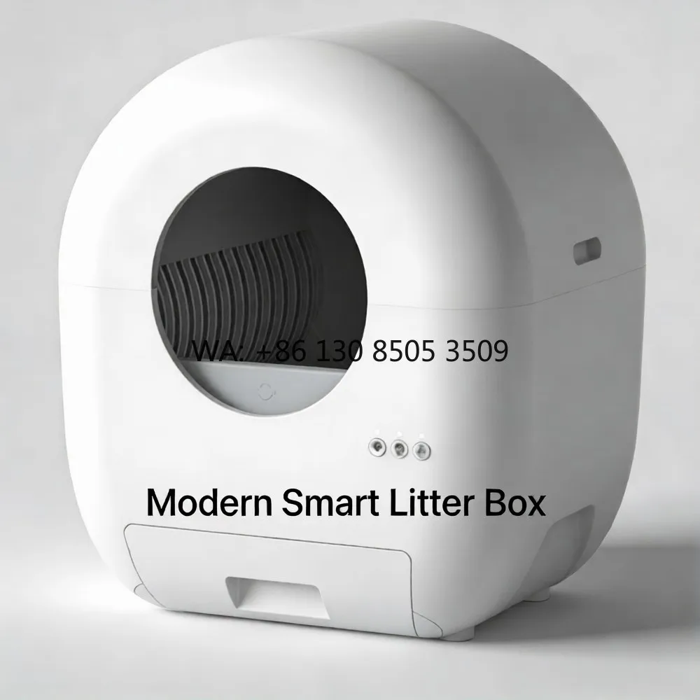 Factory Direct Supply Smart Timing Cleaning Anti-leakage Easy Store Small-space Apartment Pet Smart Cat Litter Box
Factory Direct Supply Smart Timing Cleaning Anti-leakage Easy Store Small-space Apartment Pet Smart Cat Litter Box