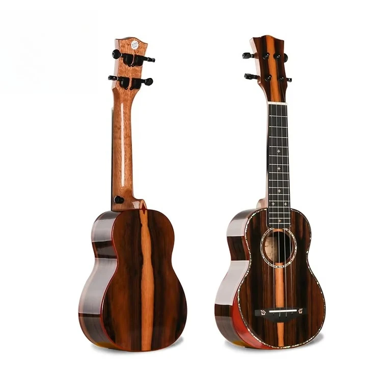 High Quality Hand-made soprano 21'' South America Ziricote Ukulele with Arm Rest
High Quality Hand-made soprano 21'' South America Ziricote Ukulele with Arm Rest