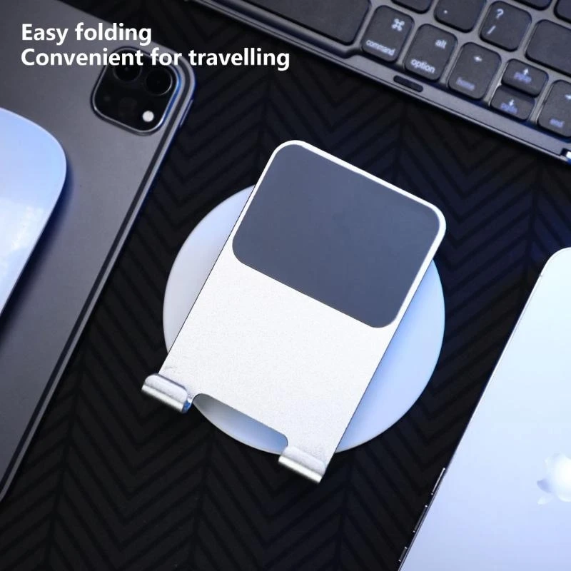 K0EA Foldable Aluminum Stand Adjust Desktop Stand 360 Degree Rotating Phone Hold Convenient Phone Hold for Tablets & Phones
K0EA Foldable Aluminum Stand Adjust Desktop Stand 360 Degree Rotating Phone Hold Convenient Phone Hold for Tablets & Phones
