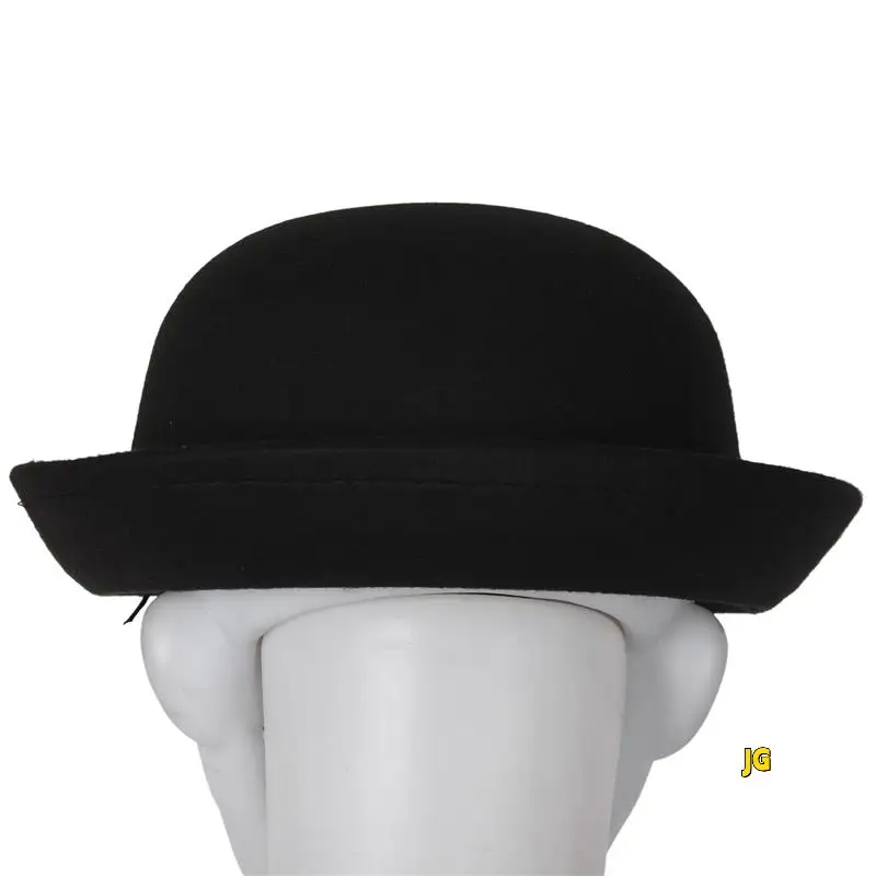 5Piece Melon Bowler Hat Hat Bowler Hat Bowler Hat Felt Hat Chaplin Hat Riding Hat (Black)
5Piece Melon Bowler Hat Hat Bowler Hat Bowler Hat Felt Hat Chaplin Hat Riding Hat (Black)