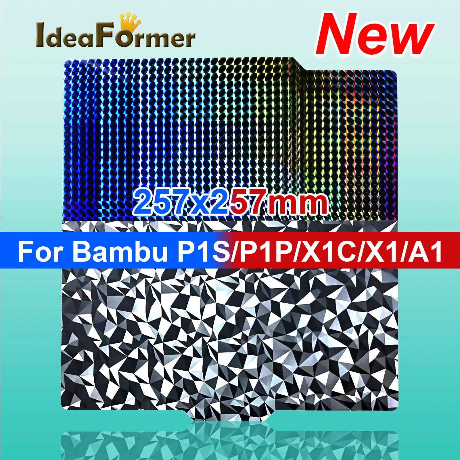 H1H PEO лист для Bambu Lab X1 X1C Встроенная пластина для Bambulab Peo H1H-Phantom 257x257 мм Peo лист для P1S P1P A1 бамбуковая Подогреваемая кровать
H1H PEO лист для Bambu Lab X1 X1C Встроенная пластина для Bambulab Peo H1H-Phantom 257x257 мм Peo лист для P1S P1P A1 бамбуковая Подогреваемая кровать