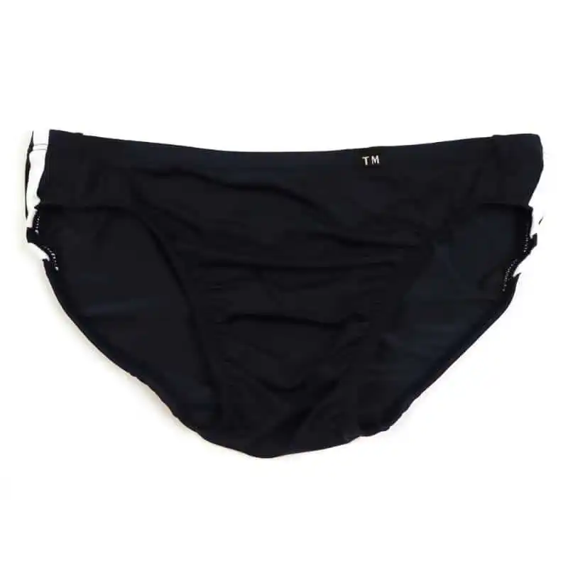 Men's Cotton Blend Bikini Briefs, Low-rise Color Block Triangle Underwear, Breathable & Elastic
Men's Cotton Blend Bikini Briefs, Low-rise Color Block Triangle Underwear, Breathable & Elastic