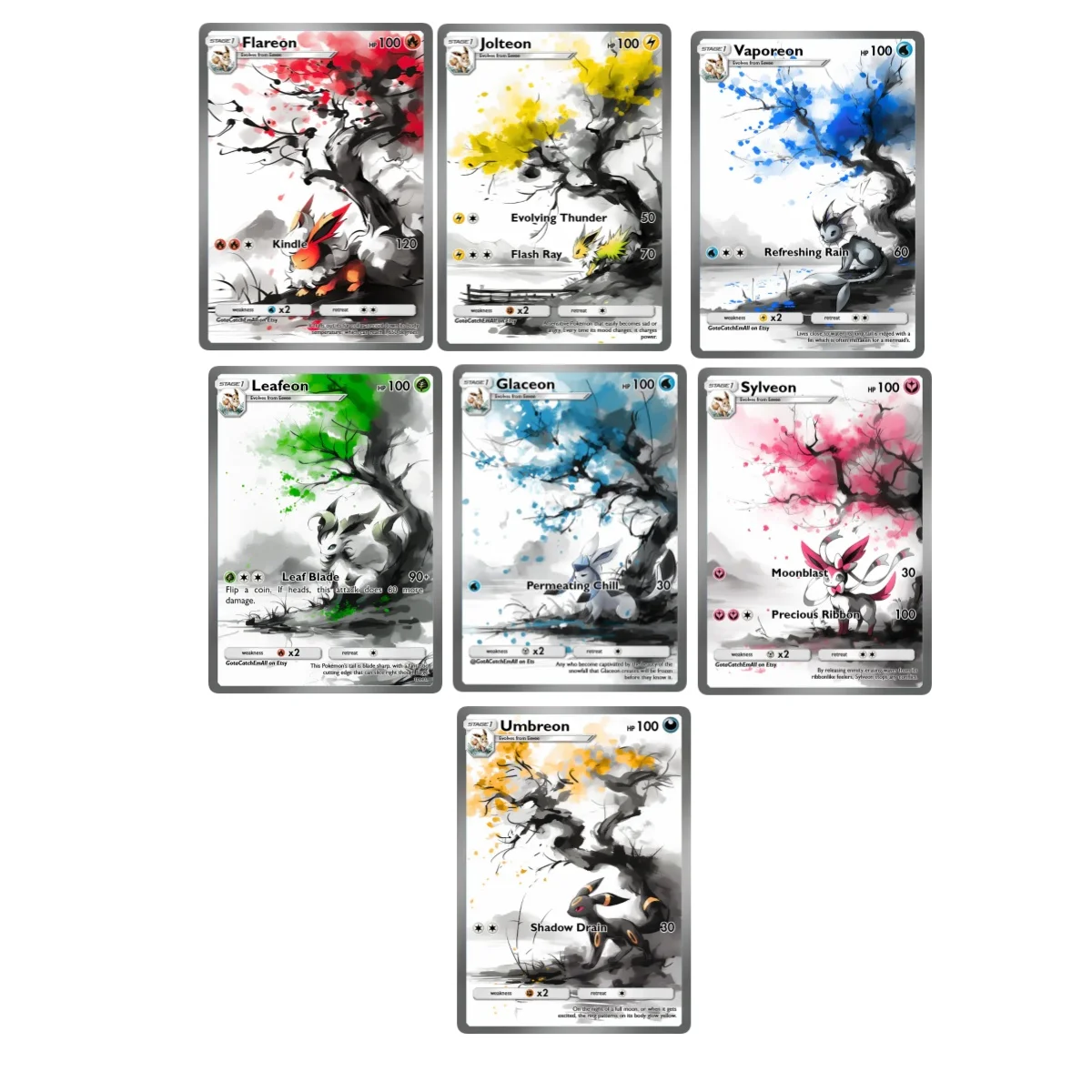 DIY Self Control Pokemon ptcg Eevee Espeon Umbreon 30th No flash Collect Signature Trading Flash Card Anime Cartoon Gift
DIY Self Control Pokemon ptcg Eevee Espeon Umbreon 30th No flash Collect Signature Trading Flash Card Anime Cartoon Gift