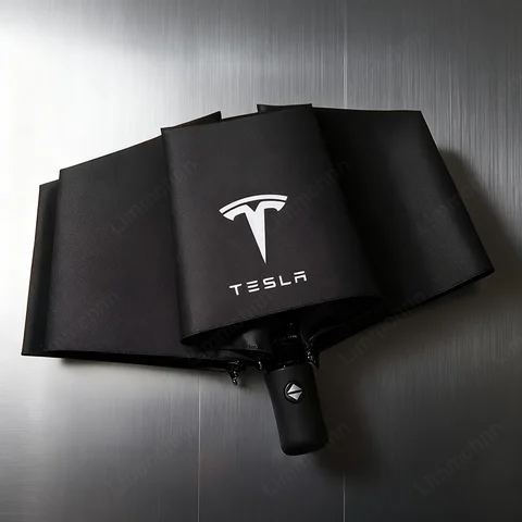 Car Model Logo Umbrella Auto Anti-UV Styling Accessories For Tesla Model 3 Model S Model X Model Y Roadster SpaceX Car Sticker