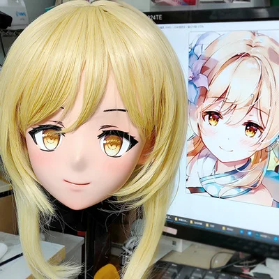(GLA038)Customize Character Resin Half Head Japanese Animego Cosplay Crossdressing Doll Anime Kigurumi Mask With Eyes And Wig
(GLA038)Customize Character Resin Half Head Japanese Animego Cosplay Crossdressing Doll Anime Kigurumi Mask With Eyes And Wig