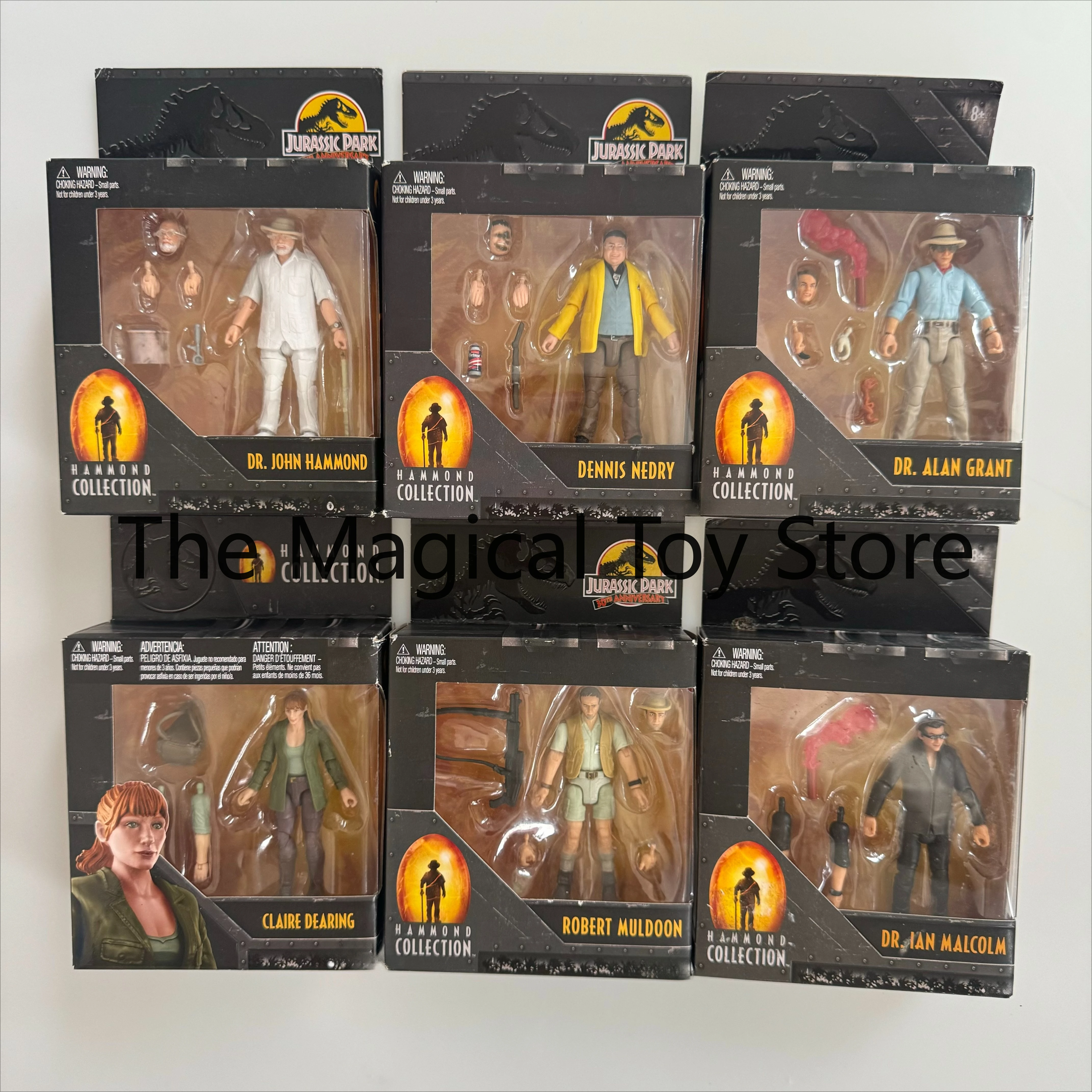 Original Jurassic World Hammond, Owen, Claire, Malcolm Action Figures 3.75" Collector Series Toys Models Birthday Gift
Original Jurassic World Hammond, Owen, Claire, Malcolm Action Figures 3.75" Collector Series Toys Models Birthday Gift